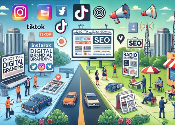 Digital Branding vs Traditional Branding: Mana yang Lebih Efektif untuk Bisnis Kamu?
